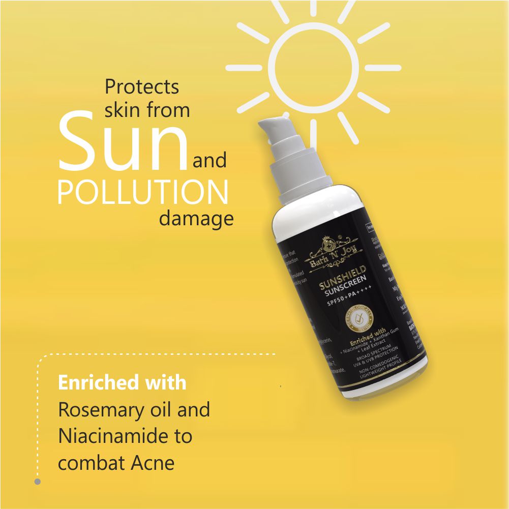 Sunshield Sunscreen SPF 50 PA+++ Bath 'N' Joy