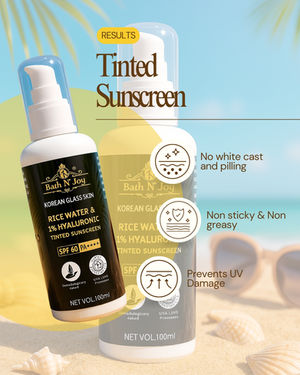 Rice Water & 1% Hyaluronic Tinted Sunscreen SPF 50 PA+++