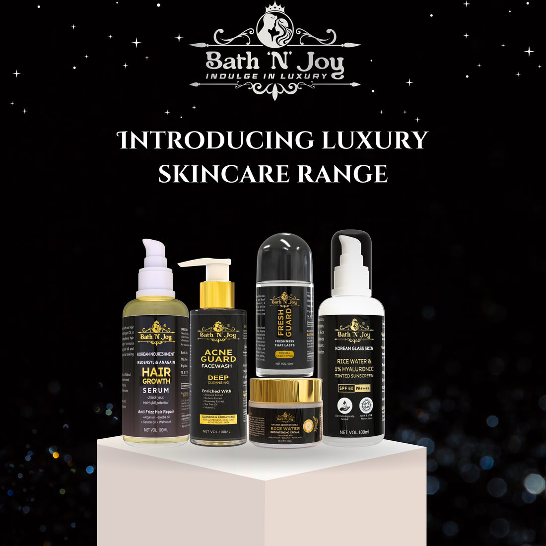 Buy the Best Korean Skincare Products in India |Bath ‘N’ Joy