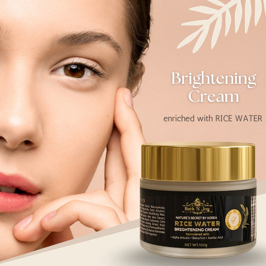 10 Benefits of Rice Water Brightening Cream for Glowing Skin