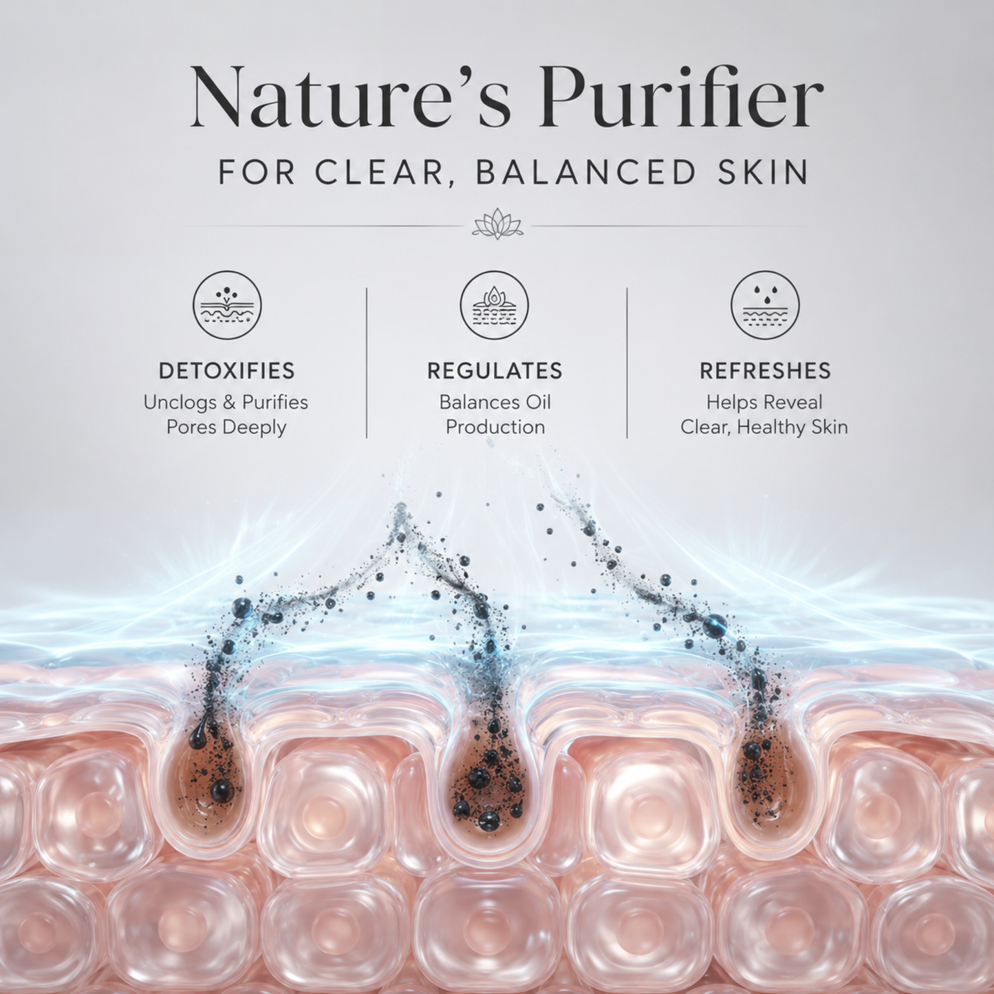 Bath 'N' Joy Charcoal Face Wash | Deep Cleansing & Oil Control Face Cleanser
