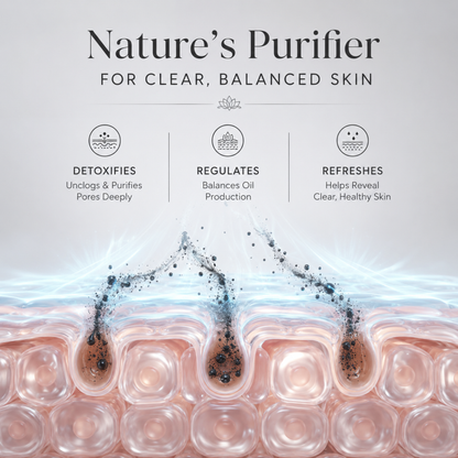 Bath 'N' Joy Charcoal Face Wash | Deep Cleansing & Oil Control Face Cleanser
