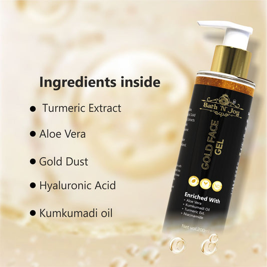 Gold Face Gel