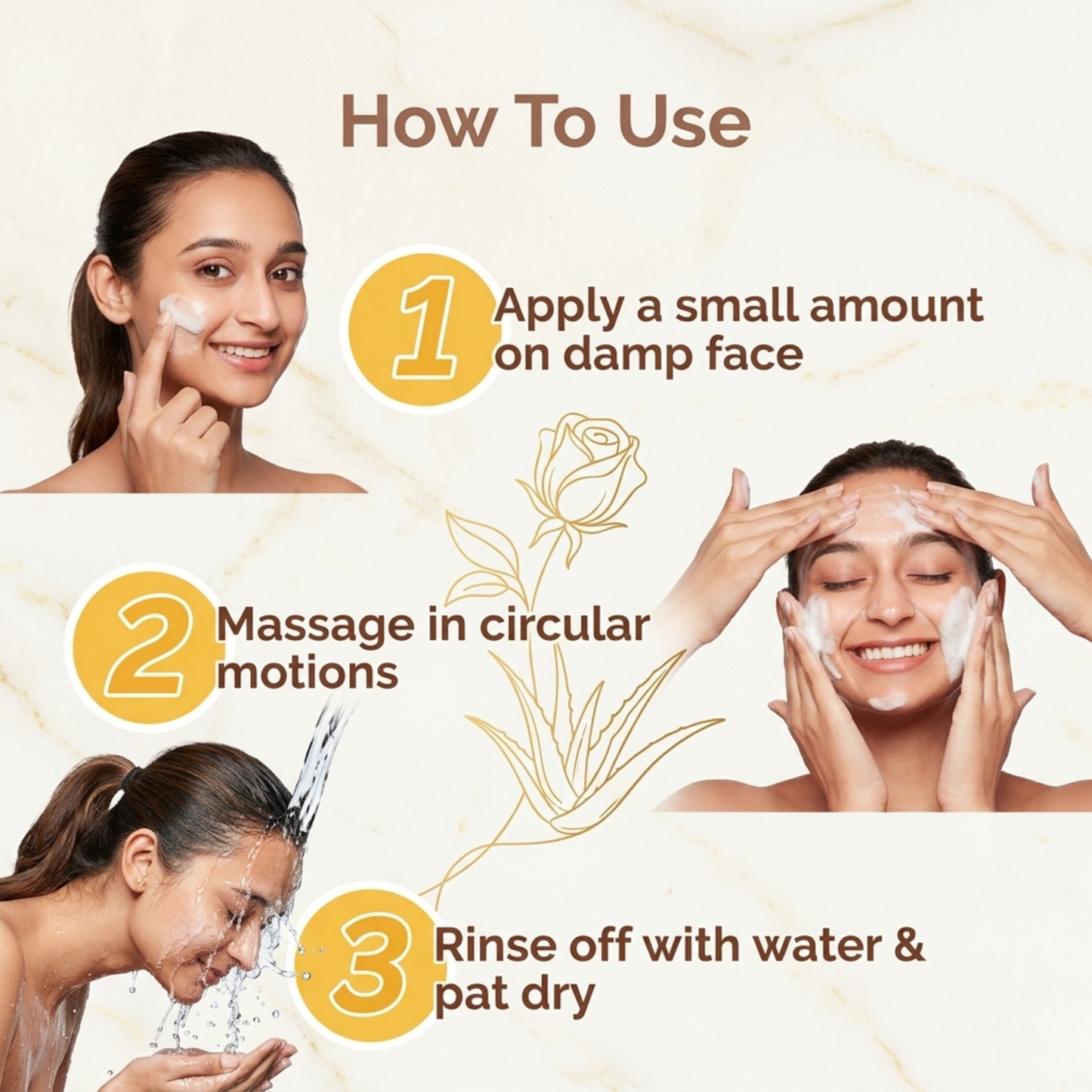 Bath 'N' Joy – Ubtan Face Wash | Deep Cleansing, Brightening & Natural Glow