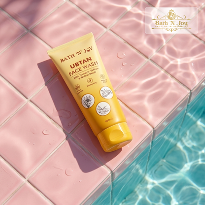 Bath 'N' Joy – Ubtan Face Wash | Deep Cleansing, Brightening & Natural Glow